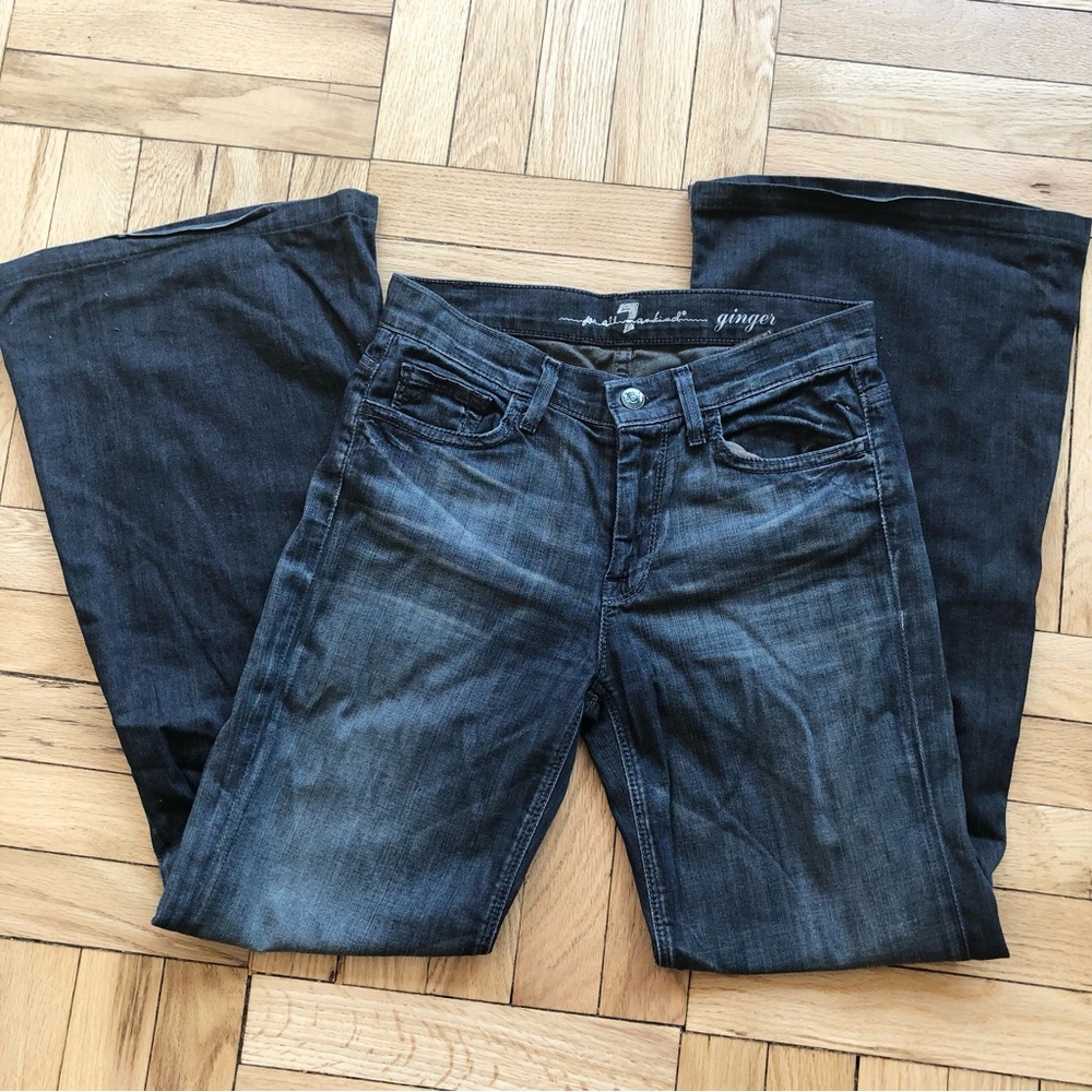 7 for All Mankind Ginger flare leg jeans trouser - size 26, NWOT